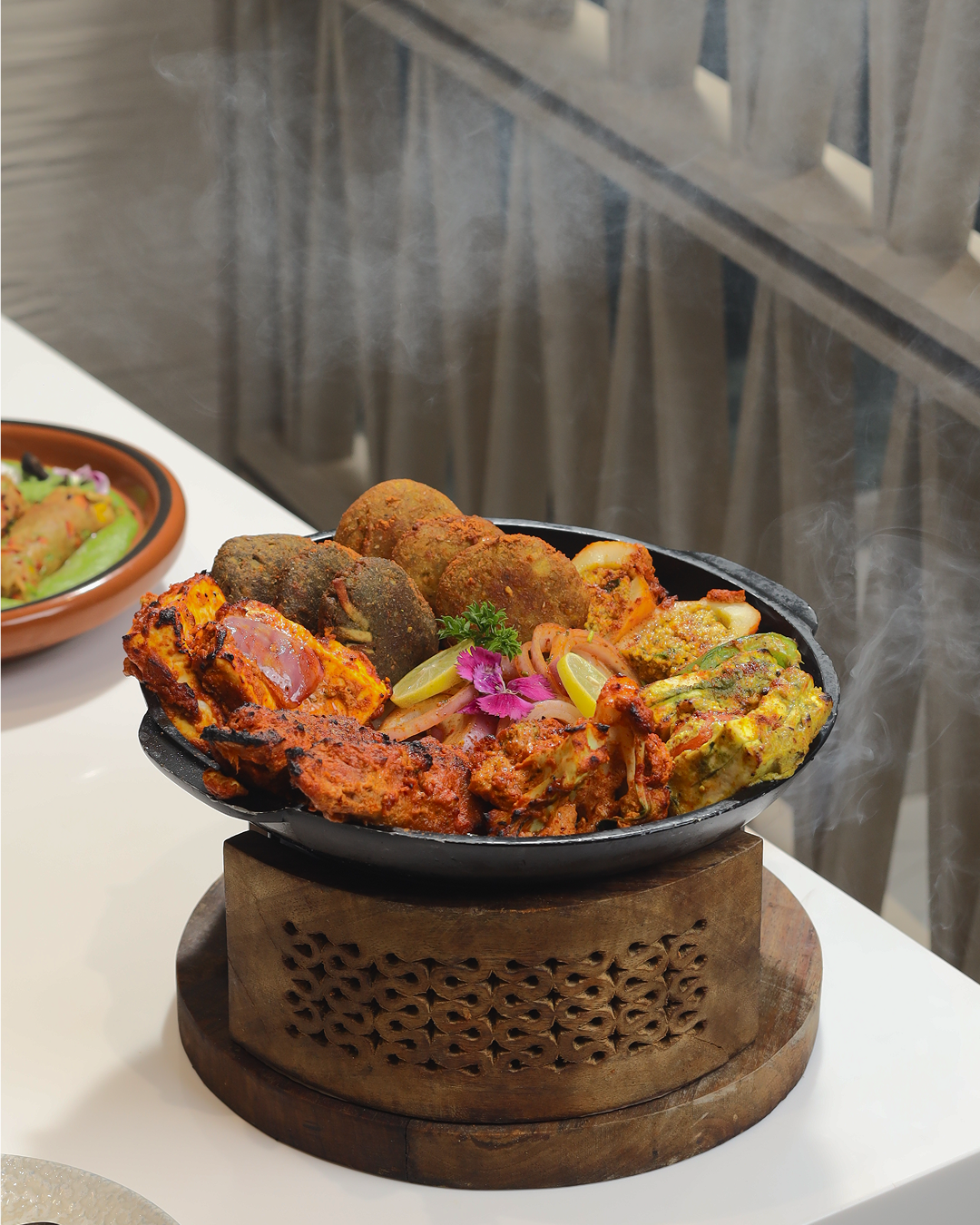 Tandoori platter at The Masala County